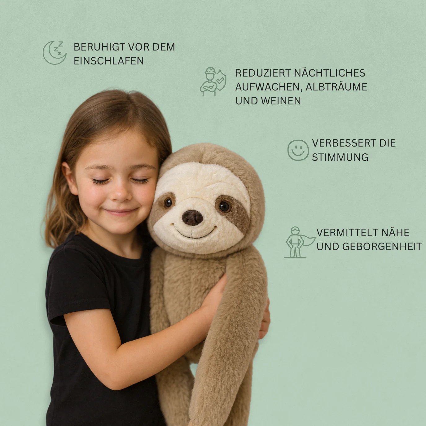 Kuscheltiere mit Gewicht